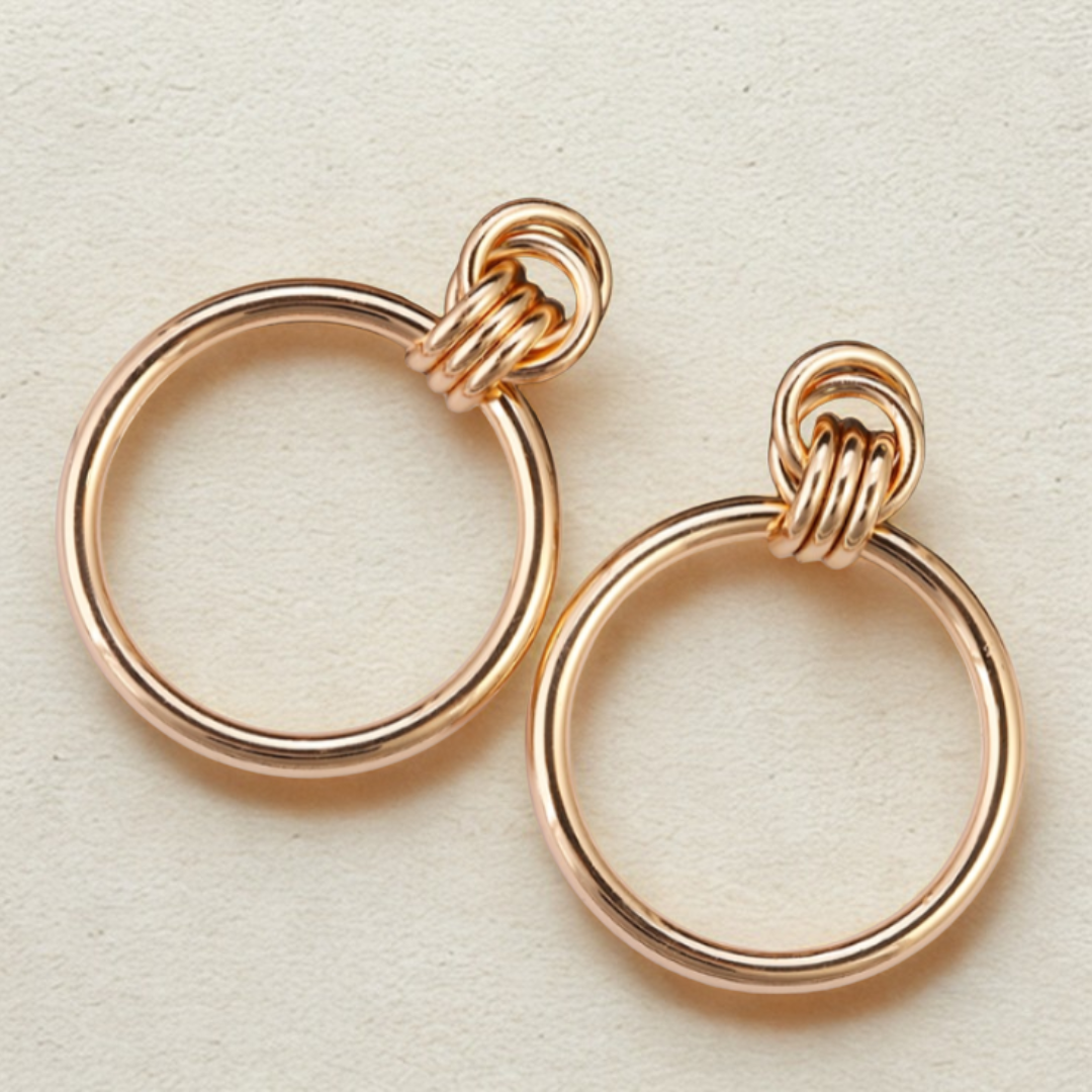ADRIELLE DROP HOOPS