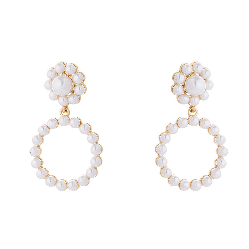 TORI PEARL DROP EARRINGS