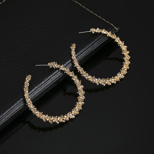 HAVILAH TEXTURED HOOPS
