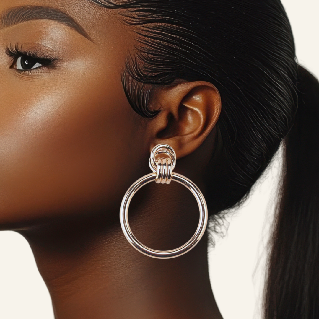 ADRIELLE DROP HOOPS