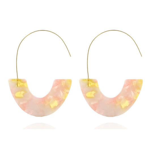 LEONA EARRINGS - Pink