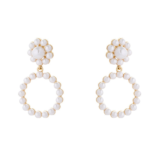 TORI PEARL DROP EARRINGS