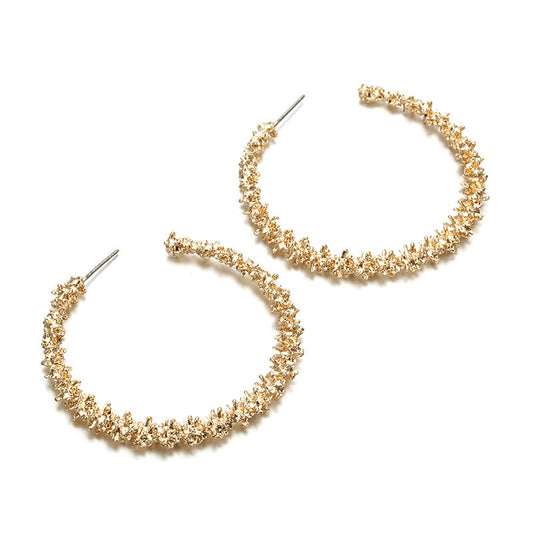 HAVILAH TEXTURED HOOPS