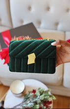 Load image into Gallery viewer, DORONA Handbag - Emerald Green
