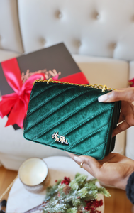 DORONA Handbag - Emerald Green